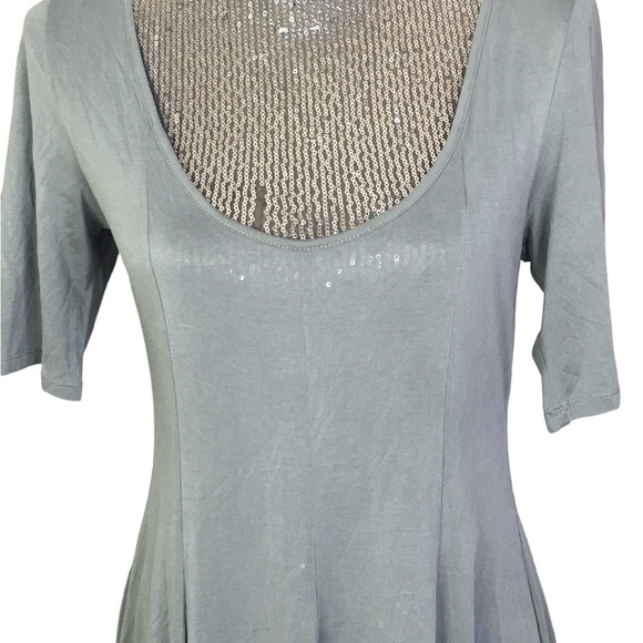 Silence + Noise swing pull over dress army green Size Large - Picture 6 of 8